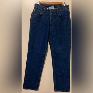 Carhartt Flame Resistant Denim Jeans medium wash Size 12 x 34